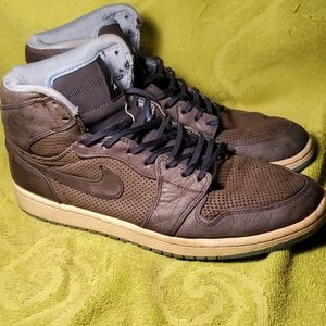 Used Air Jordan 1 Navy Blue sz 10.5